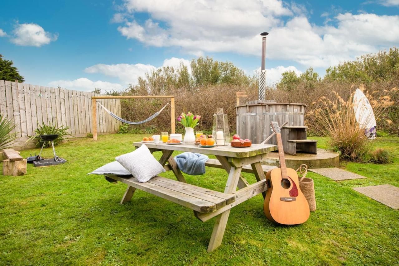 Wheal Prosper- Beautifully Fitted Wooden Lodge Helston Cornwall Kültér fotó